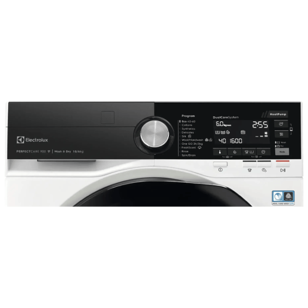 Mașină de spălat cu uscător Electrolux EW9WN161BCE 10 kg / 1151 rpm / White photo 3