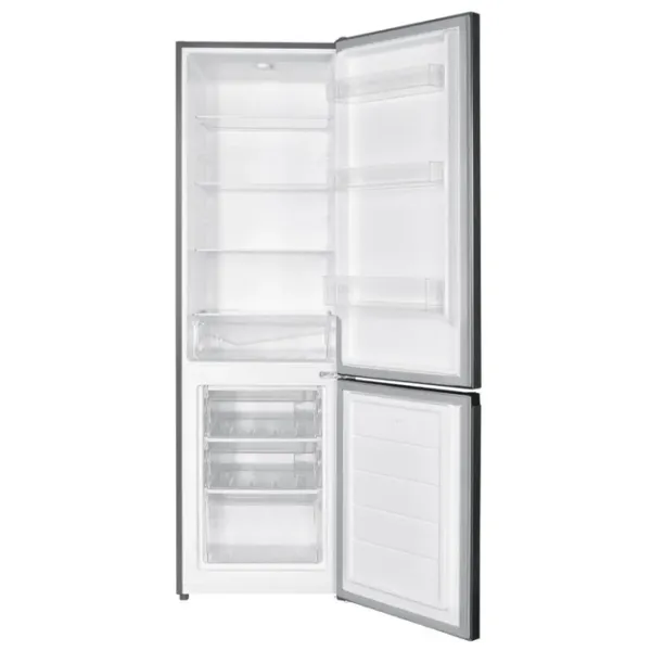 Frigider Heinner HC-HM262XE++ cu congelator jos 262 l / 180 cm / Inox photo 3