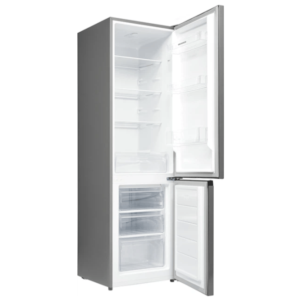 Frigider Heinner HC-HM262XE++ cu congelator jos 262 l / 180 cm / Inox photo 6