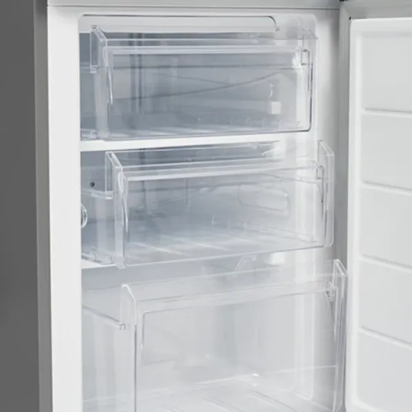 Frigider Heinner HC-HM262XE++ cu congelator jos 262 l / 180 cm / Inox photo 8