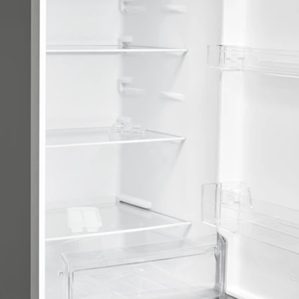 Frigider Heinner HC-HM262XE++ cu congelator jos 262 l / 180 cm / Inox photo 9