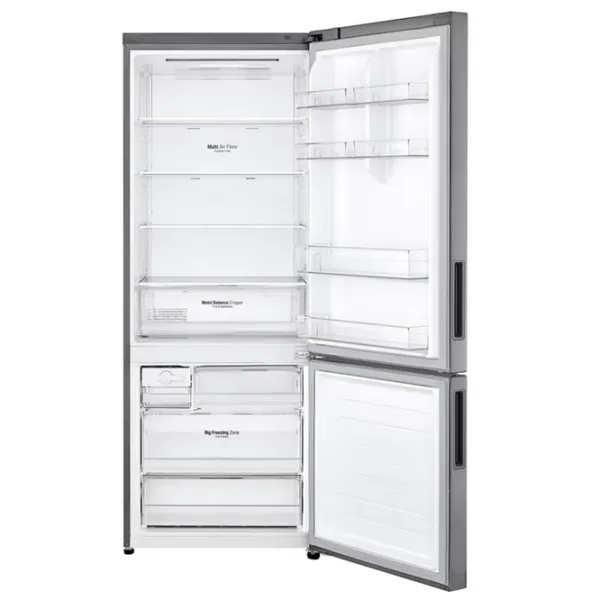 Frigider LG GBB566PZHMN cu congelator jos 462 l / 185 cm / Inox photo 4