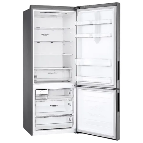 Frigider LG GBB566PZHMN cu congelator jos 462 l / 185 cm / Inox photo 7