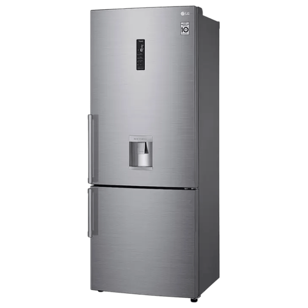 Frigider LG GBF567PZCMB cu congelator jos 431 l / 185 cm / Inox photo 4