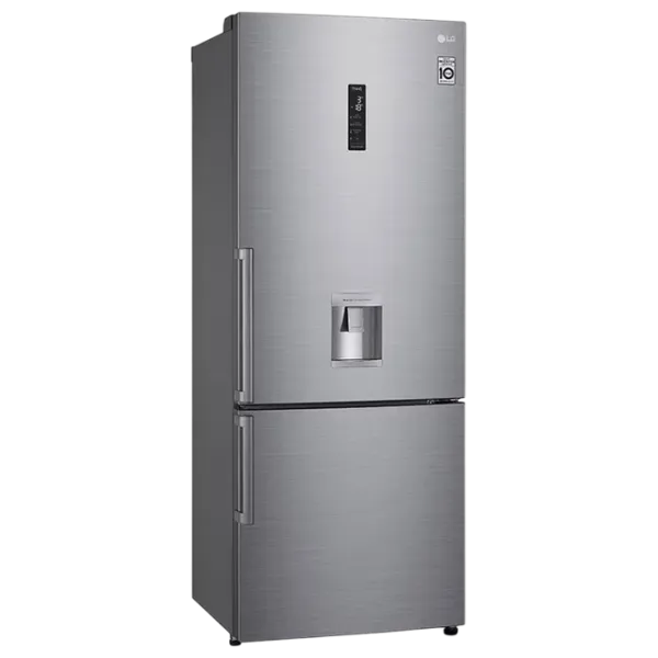 Frigider LG GBF567PZCMB cu congelator jos 431 l / 185 cm / Inox photo 10