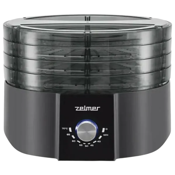 Сушка для овощей и фруктов ZELMER ZFD1004 520 Вт / Серый photo 1