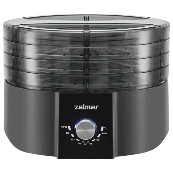 Сушка для овощей и фруктов ZELMER ZFD1004 520 Вт / Серый photo 1