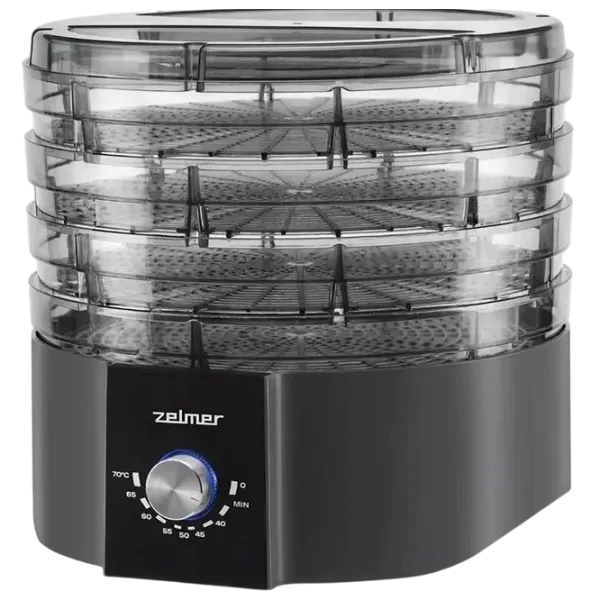 Сушка для овощей и фруктов ZELMER ZFD1004 520 Вт / Серый photo 3