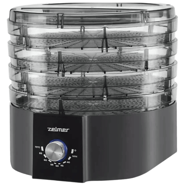 Сушка для овощей и фруктов ZELMER ZFD1004 520 Вт / Серый photo 3