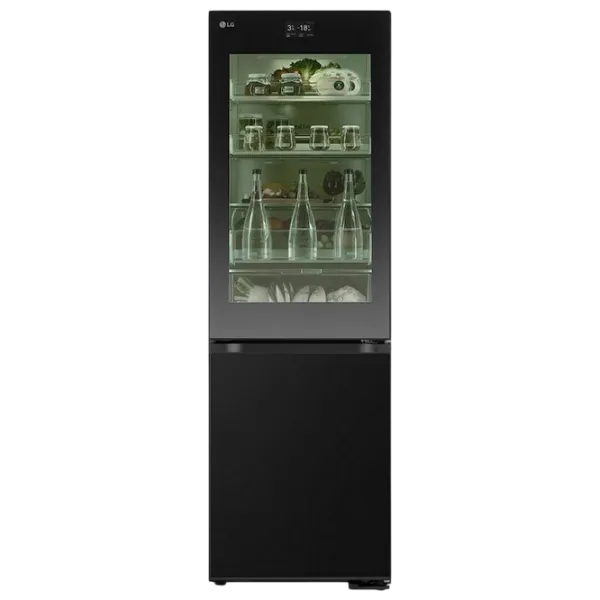 Холодильник LG GBG7190CEV с нижней морозильной камерой 349 л / 186 cm / Черный photo 1