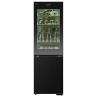 Холодильник LG GBG7190CEV с нижней морозильной камерой 349 л / 186 cm / Черный