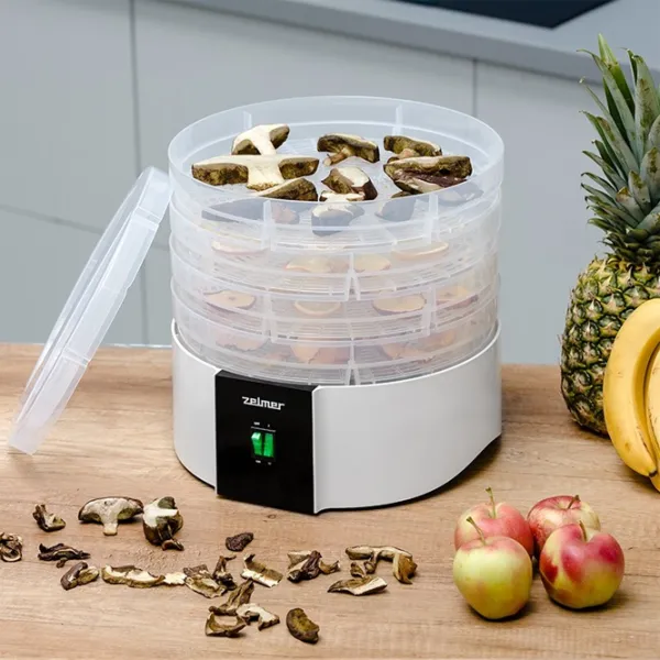 Сушка для овощей и фруктов ZELMER ZFD1010 520 Вт / Белый photo 3
