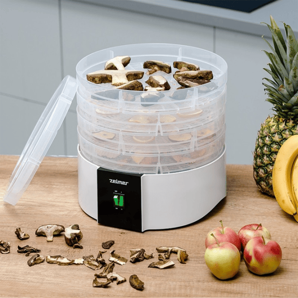 Сушка для овощей и фруктов ZELMER ZFD1010 520 Вт / Белый photo 3