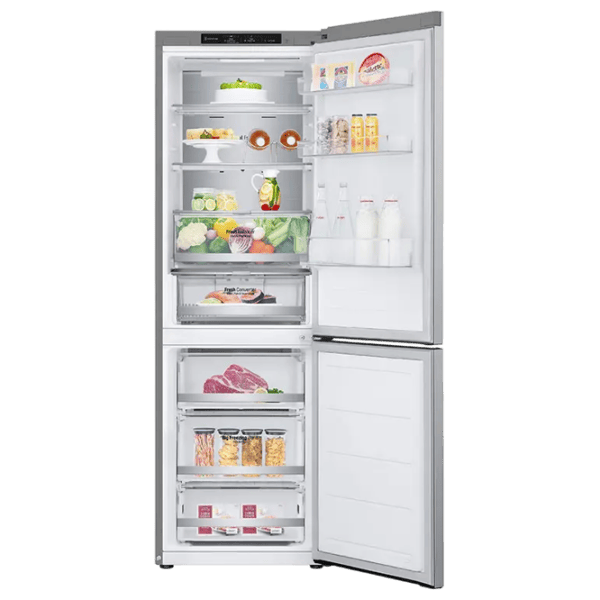 Frigider LG GBV7180CPY cu congelator jos 344 l / 186 cm / Inox photo 6
