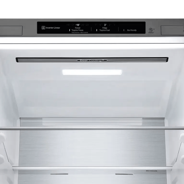 Frigider LG GBV7180CPY cu congelator jos 344 l / 186 cm / Inox photo 8