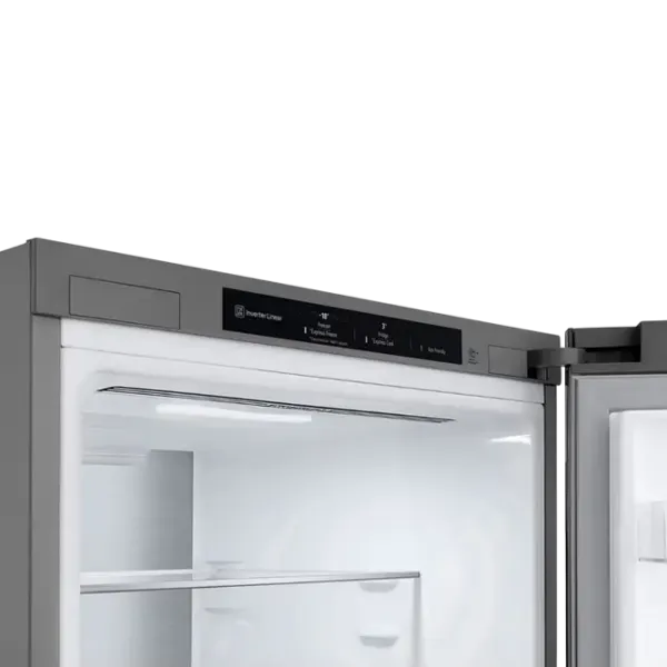 Frigider LG GBV7180CPY cu congelator jos 344 l / 186 cm / Inox photo 9