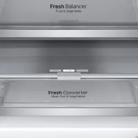Frigider LG GBV7180CPY cu congelator jos 344 l / 186 cm / Inox photo 10