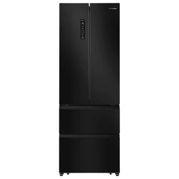Frigider Hisense RF632N4AFE1 cu congelator jos 485 l / 200 cm / Black photo 1