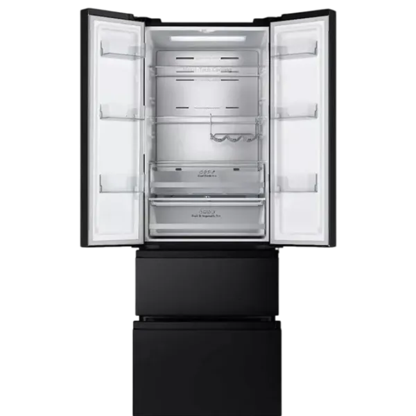 Frigider Hisense RF632N4AFE1 cu congelator jos 485 l / 200 cm / Black photo 4