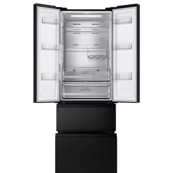 Frigider Hisense RF632N4AFE1 cu congelator jos 485 l / 200 cm / Black photo 4