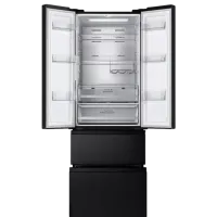 Frigider Hisense RF632N4AFE1 cu congelator jos 485 l / 200 cm / Black photo 4