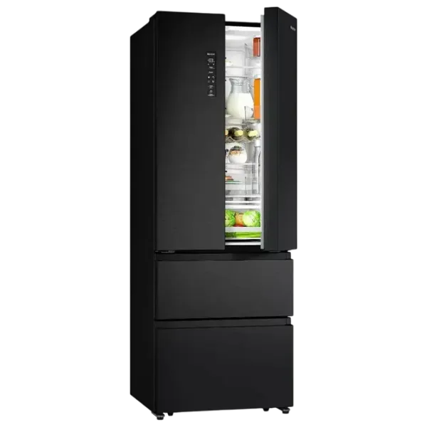 Frigider Hisense RF632N4AFE1 cu congelator jos 485 l / 200 cm / Black photo 5