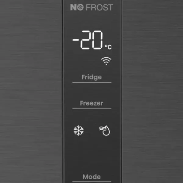 Frigider Hisense RF632N4AFE1 cu congelator jos 485 l / 200 cm / Black photo 7