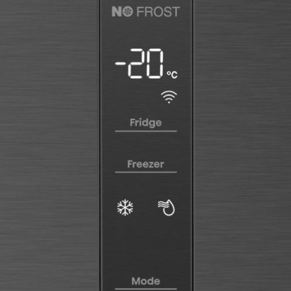 Frigider Hisense RF632N4AFE1 cu congelator jos 485 l / 200 cm / Black photo 7