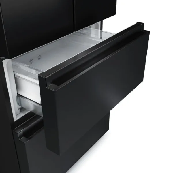 Frigider Hisense RF632N4AFE1 cu congelator jos 485 l / 200 cm / Black photo 9