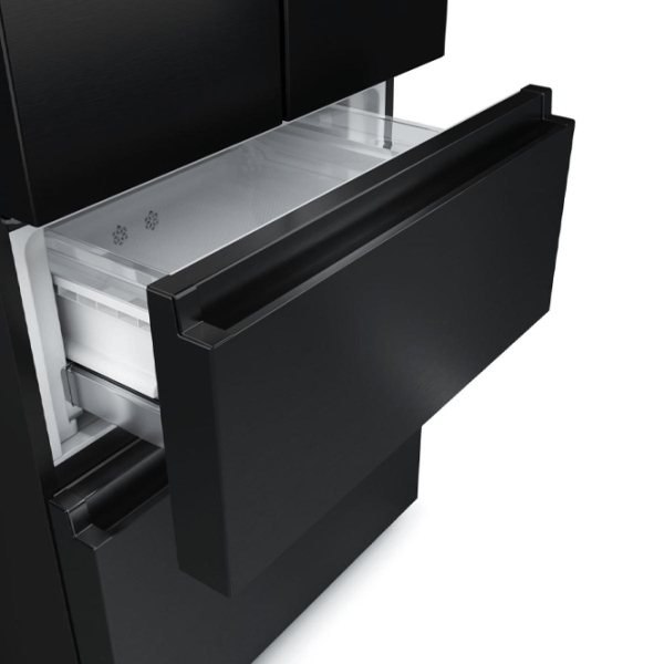 Frigider Hisense RF632N4AFE1 cu congelator jos 485 l / 200 cm / Black photo 9