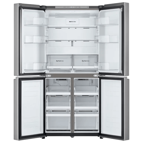 Frigider LG GMB860PYDE cu congelator jos 530 l / 178.7 cm / Inox photo 2
