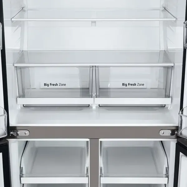Frigider LG GMB860PYDE cu congelator jos 530 l / 178.7 cm / Inox photo 11