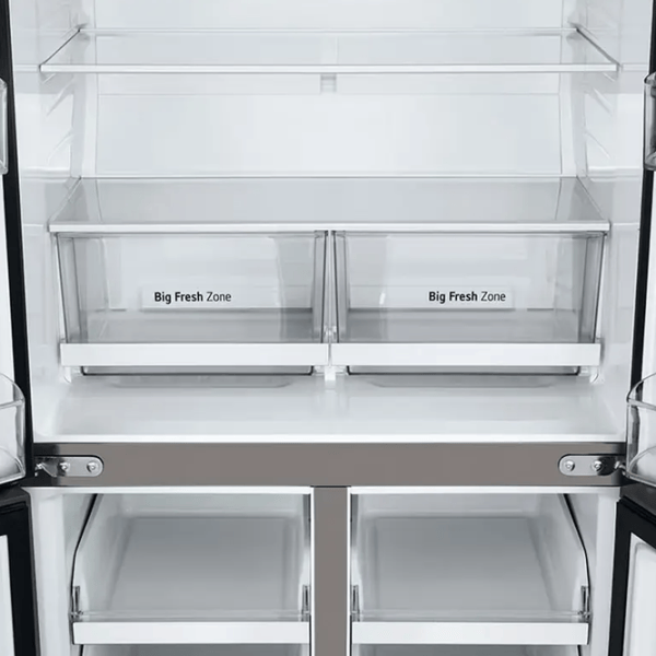 Frigider LG GMB860PYDE cu congelator jos 530 l / 178.7 cm / Inox photo 11