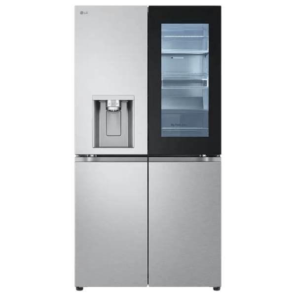 Frigider LG GMG960MBEE cu congelator jos 638 l / 179.2 cm / Inox photo 1