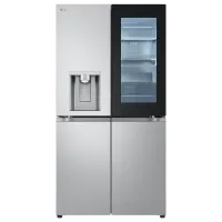Frigider LG GMG960MBEE cu congelator jos 638 l / 179.2 cm / Inox