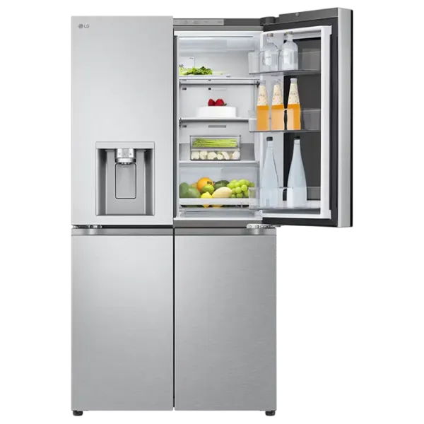 Frigider LG GMG960MBEE cu congelator jos 638 l / 179.2 cm / Inox photo 2