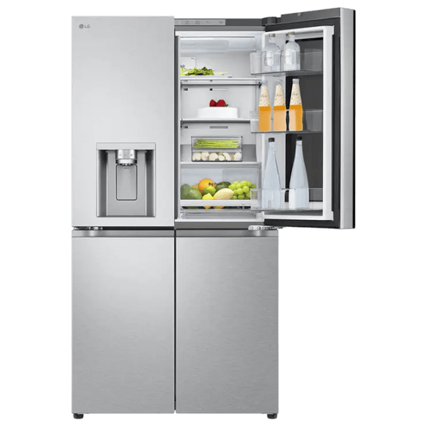 Frigider LG GMG960MBEE cu congelator jos 638 l / 179.2 cm / Inox photo 2