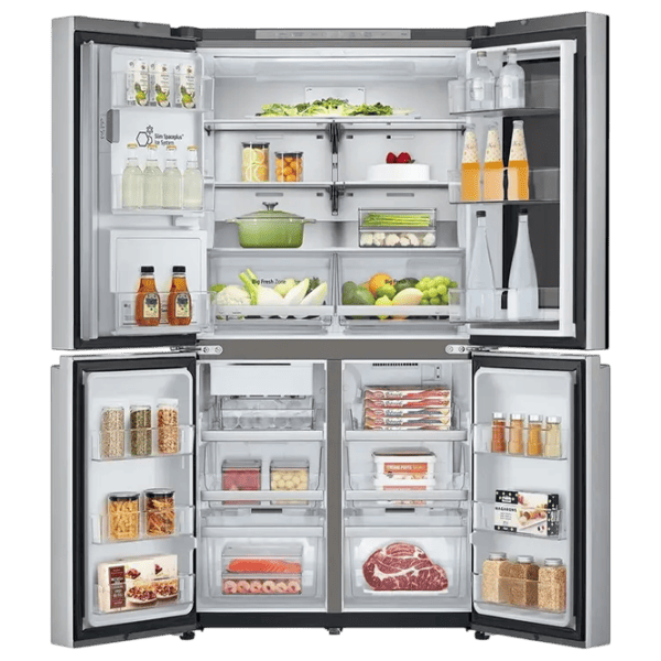 Frigider LG GMG960MBEE cu congelator jos 638 l / 179.2 cm / Inox photo 3