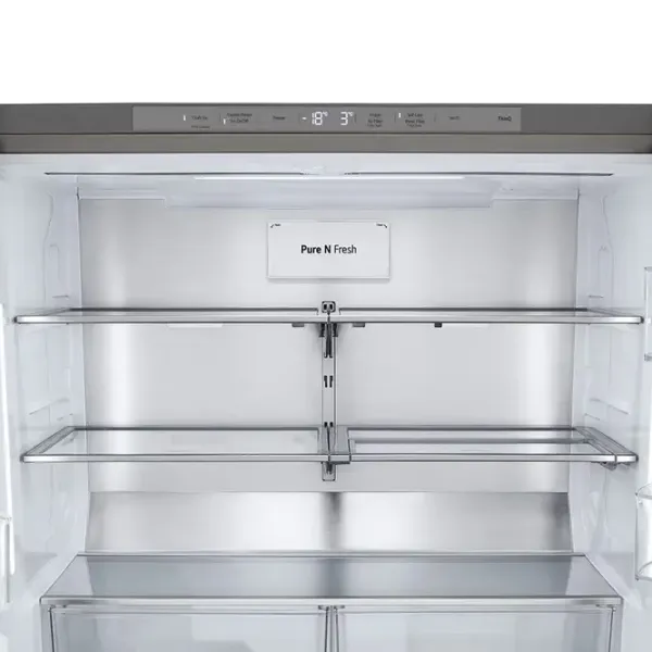 Frigider LG GMG960MBEE cu congelator jos 638 l / 179.2 cm / Inox photo 6