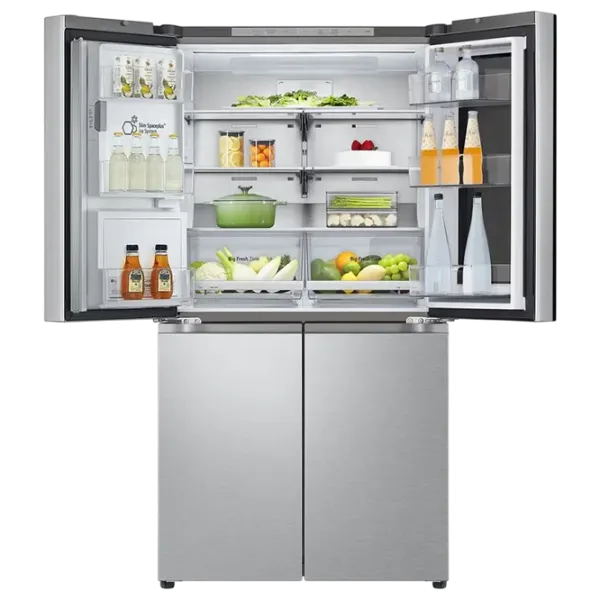 Frigider LG GMG960MBEE cu congelator jos 638 l / 179.2 cm / Inox photo 10