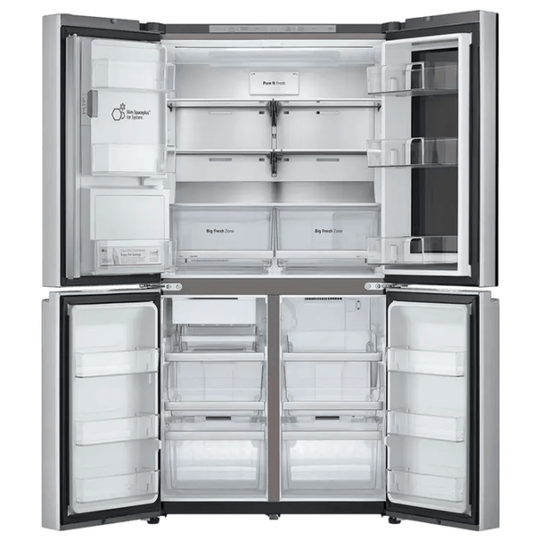 Frigider LG GMG960MBEE cu congelator jos 638 l / 179.2 cm / Inox photo 11