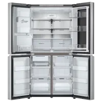 Frigider LG GMG960MBEE cu congelator jos 638 l / 179.2 cm / Inox photo 11