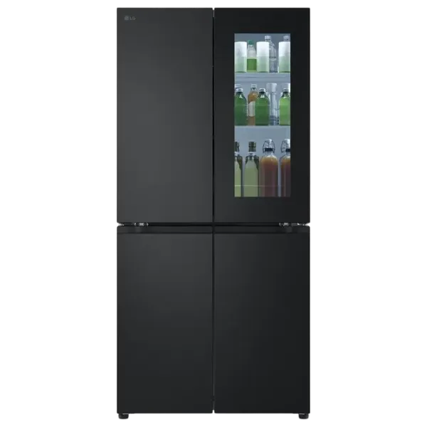 Frigider LG GMV860EPDE cu congelator jos 530 l / 178.7 cm / Black photo 1