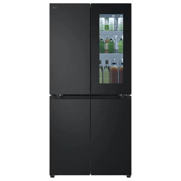 Frigider LG GMV860EPDE cu congelator jos 530 l / 178.7 cm / Black photo 1