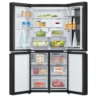 Frigider LG GMV860EPDE cu congelator jos 530 l / 178.7 cm / Black photo 2
