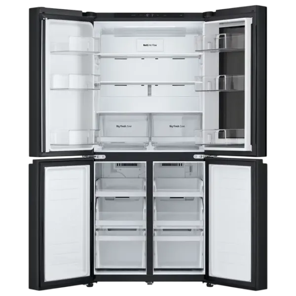 Frigider LG GMV860EPDE cu congelator jos 530 l / 178.7 cm / Black photo 5