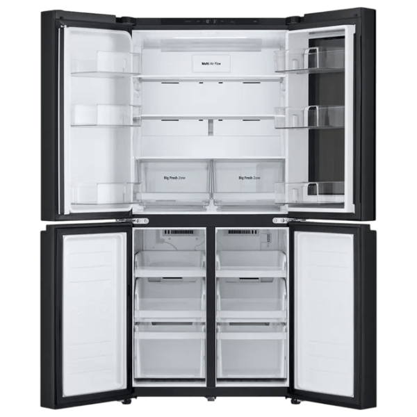 Frigider LG GMV860EPDE cu congelator jos 530 l / 178.7 cm / Black photo 5