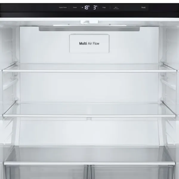 Frigider LG GMV860EPDE cu congelator jos 530 l / 178.7 cm / Black photo 9
