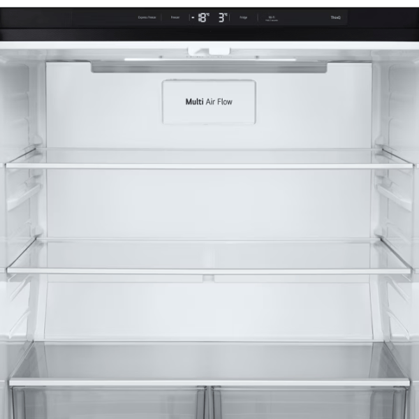 Frigider LG GMV860EPDE cu congelator jos 530 l / 178.7 cm / Black photo 9
