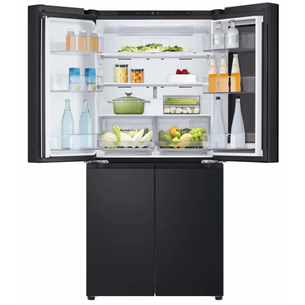 Frigider LG GMV860EPDE cu congelator jos 530 l / 178.7 cm / Black photo 12